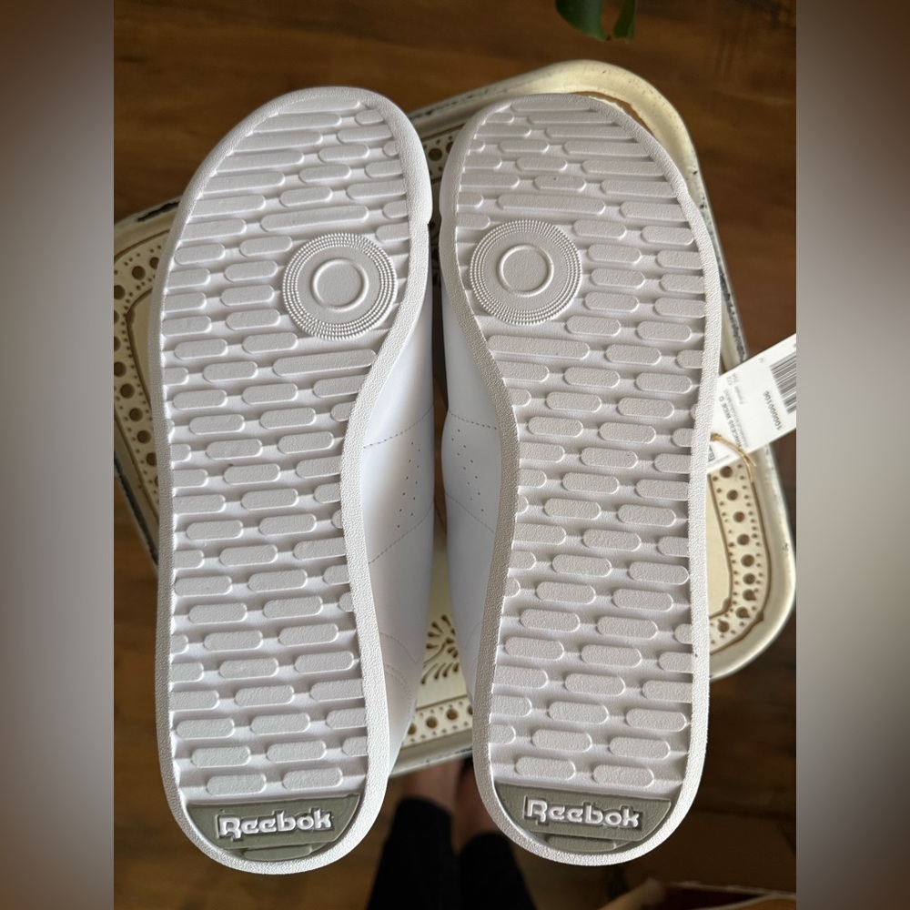 Reebok Princess Classic White Sneakers Trainers - Picture 7 of 7